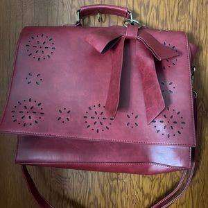 100% Vegan Leather Briefcase